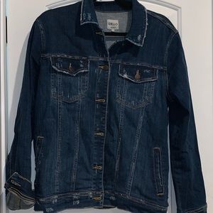 Women’s Distressed Jean Jacket